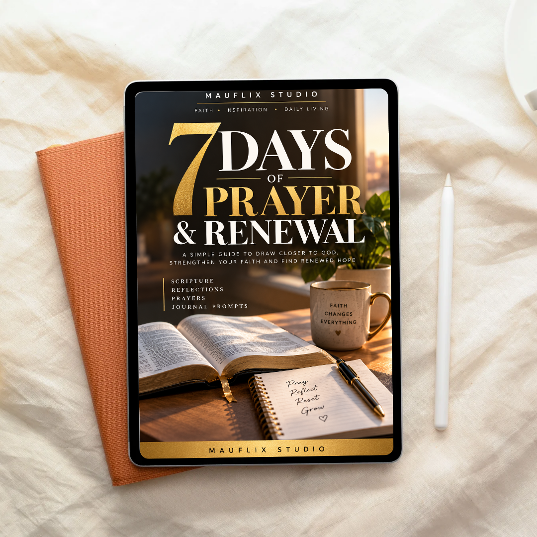7 Days of Prayer & Renewal | A Free Christian Devotional